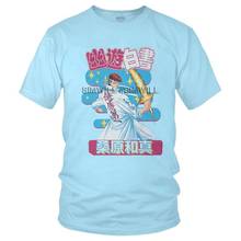 Kazuma Kuwabara T Shirt for Men Cotton Printed Graphic T-shirts Novelty Anime Manga Tshirt Short Sleeve Yu Yu Hakusho Tee Top 2024 - buy cheap