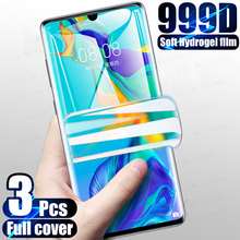 Película de hidrogel de cobertura completa 999D para Huawei P20 P30 P40 Lite Pro, Protector de pantalla para P Samte Z 2018 Y6 Y7 Y9 Prime 2019, no cristal 2024 - compra barato