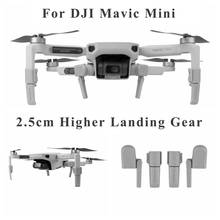 Mavic mini amortecedor para trem de pouso, dobrável, suporte de perna para extensões dji mavic mini, acessórios para drones 2024 - compre barato