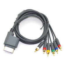 Componente do cabo av adaptador de cabo de áudio e vídeo para xbox 360 2024 - compre barato