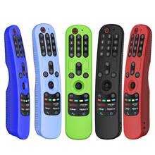 Funda de silicona colorida para mando a distancia LG, cubierta para mando a distancia, AN-MR21GC, MR21N/21GA, para TV Magic, MR21 GA, vertical