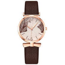 2020 повседневные женские кварцевые часы для дам круглые роскошные серебряные часы кварцевые часы с кожаным ремешком аналоговые наручные часы reloj mujer 2024 - купить недорого