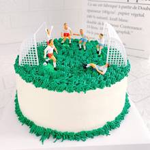 Futebol futebol bolo topper pai namorado crianças bolo de aniversário decoração 2024 - compre barato