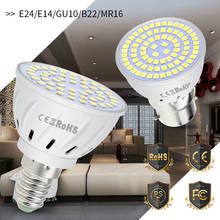 Wenni-lâmpada led gu10, spotlight e27, e14, 220v, b22, 48, 60, 80leds, ampola, gu5.3 iluminação de economia de energia 2024 - compre barato