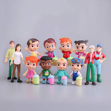 12Pcs/set 6-8CM Anime Cocomelon Figure Toy PVC Model Dolls Cocomelon toys Kids Baby Gift 2024 - buy cheap