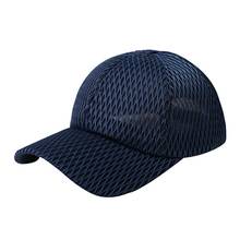 Summer Hollow Ponytail Baseball Cap Outdoor Adjustable Anti UV Mesh Peaked Hat 2024 - buy cheap