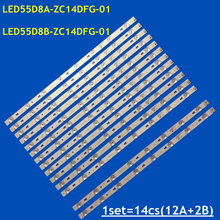 Tira de luces LED LED55D8A-ZC14DFG-01, accesorio para televisor LS55AL88A72 LS55AL88A71 U55X31J LU55U31 D5551A 55U1, LED55D8B-ZC14DFG-01, 30355008220/21 2024 - compra barato