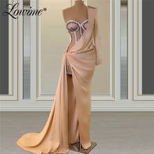 Женское вечернее платье-русалка, длинное платье с кристаллами, расшитое бисером, в арабском стиле, для выпускного вечера, 2021 2024 - купить недорого
