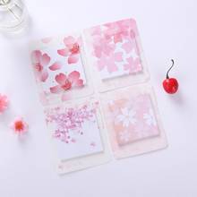 1PCS Stationery Stickers Romantic Cherry Pattern Printing Sticky Note Kawaii Cherry blossoms Stickers For Diary Scrapbooking 2024 - buy cheap