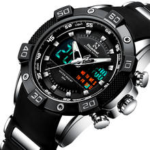 Business Watches Mens Luxury Brand Sport Watch Digital Quartz Man Watch Chronograph Wristwatch Male Clock Led Relogio Masculino 2024 - buy cheap
