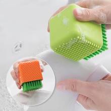 Clean Tools Silicone Cleaning Brush Dual-purpose Clothes Pot Pan To Clean Soft Bristle Underwear Wash Brushes Kitchen Tool 2024 - buy cheap