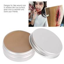 Halloween Face Painting Scars Wrist Cosplay Flesh Color Cover Eyebrows Mud Skin Wax Shaping Special Effects Body Paint Makeup 2024 - buy cheap