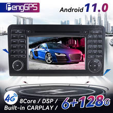 Central multimídia automotiva para mercedes benz, 2 din, rádio automotivo, dvd, som estéreo, android 11.0, navegação gps, mercedes benz ml, w164, gl, x164, 2005 a 2012 2024 - compre barato