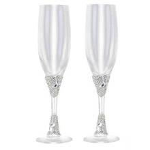 2Pc/Set Creative Gift Bridal and Groom Champagne Flutes Wedding Glasses Set Cup Toasting Goblet Wedding Home Hotel Decoration 2024 - buy cheap