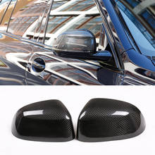 Real fibra de carbono tampa espelho retrovisor do carro capa guarnição para bmw x5 f15 g05 x7 g07 2014-2020 x6 f16 2015-2020 acessórios exteriores 2024 - compre barato