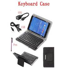 Funda con teclado Bluetooth para tableta Samsung Galaxy Tab Advanced2, SM-T583, T583, cubierta magnética para teclado Avanzado 2, T583 +, bolígrafo 2024 - compra barato