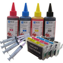 73 73N T0731N reillable ink cartridge for epson Stylus T13 TX121 C79 C90 C92 C110 CX3900 CX4900 CX5500 CX5600 +400ml dye ink 2024 - buy cheap