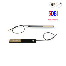 Conector de antena de placa de circuito integrado PCB de 5DBI, GSM/GPRS/CDMA, LTE, 2G, 3G, 4G, línea de 1,13, 15cm de largo, IPEX 2024 - compra barato