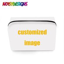 NOISYDESIGNS Custom Your Logo/Photo/Picture/Image Print Woman Cosmetic Cases Fashion Large Make Up Case Makeup Bag Dropshipping 2024 - buy cheap