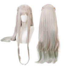 Jibaku shounen hanako kun nene yashiro peruca longa cosplay traje toalete-bound hanako-kun resistente ao calor perucas de cabelo sintético 2024 - compre barato