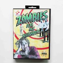 Zombie Ate My Neighbors Game Cartridge 16 bit MD Game Card With Retail Box For Sega Mega Drive For Genesis 2024 - buy cheap