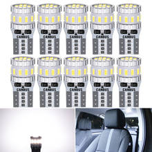 10pcs T10 W5W LED Bulbs Canbus For Car Parking Position Lights Interior Light For BMW VW Mercedes Audi A3 8P A4 6B BMW E60 E90 2024 - buy cheap