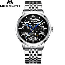 MEGALITH Men Watch Automatic  Watch Man Sport Waterproof Luminous Casual Business Mechanical Wristwatches Relogio Masculino 8204 2024 - buy cheap