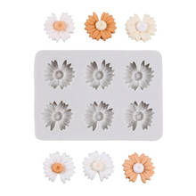 New Daisy Flowers Silicone Mold Fondant Cakes Decoration Silicone Mold Sugarcraft Chocolate Baking Tool For cake Gumpaste Form 2024 - buy cheap