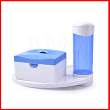 Dental Chair Scaler Tray 3IN1 Disposable Cup Storage Holder With 45mm Paper Tissue Box 2024 - buy cheap