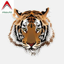 Aliauto Personality Car Sticker Tiger Head Accessories Vinyl Decal Waterproof Cover Scratches for Opel Seat Vw Nissan ,14cm*14cm 2024 - buy cheap