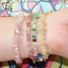 Momiji-pulsera de hilo de piedra Natural hecha a mano para mujer, brazalete bohemio multicolor, joyería de cristal de amistad, novedad de 2020 2024 - compra barato