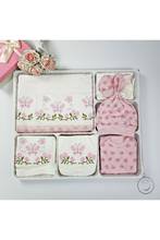 ZEZE Baby Etamine Embroidered Baby Girl Hospital Outlet Set Baby Friendly Soft 100% Cotton Quality Fabric Pink Color TURKEY 2024 - buy cheap