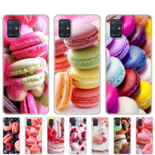 Case For samsung galaxy A31 A41 A51 A71 A01 A81 A91 A11 A30S A20S A21S A50S M11 M21 M31 M30S M40S  food for Macarons Biscuits 2024 - buy cheap