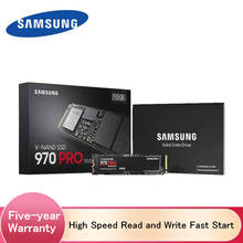 Samsung-disco duro interno de estado sólido para ordenador portátil, dispositivo NVMe SSD 970 PRO, 512GB, 1TB, M.2 2280 PCIe Gen 3,0x4 MLC 2023 - compra barato