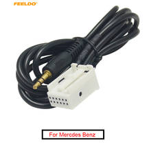 FEELDO 10 Uds coche 3,5mm Jack AUX Cable adaptador para Mercdes Benz sistema APS NTG GL W169-221 de Audio de Cable de datos de Cable #5719 2024 - compra barato