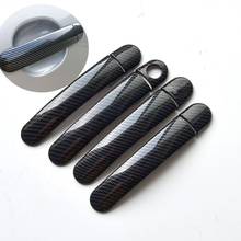 For VW Golf 4 MK4 Volkswagen Rabbit A4 1J 1997-2006 Chrome Carbon Fiber Car Door Handle Covers Car Accessories Styling Stickers 2024 - buy cheap