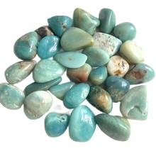 Natural amazonite crystal Stone Gravel fish tank decoration Home for gift 2024 - buy cheap