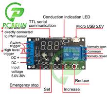 DC 5V-30V 12V Digital Time Delay Relay 1 CH LED Display Cycle Timer Control Switch Adjustable Timing Relay Time Delay Switch 2024 - buy cheap