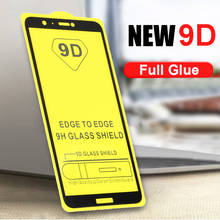9D Full cover tempered glass for huawei p smart plus 2019 dual sim screen protector psmart p smat INE-LX1 p smart plus FIG-LX1 2024 - buy cheap