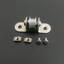 3D printer DIY parts prusa I3 MB 6mm belt idler wheel with seat, Z-axis Synchronous wheel with bracket 2024 - buy cheap