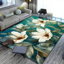 Творческий 3D цветы ковры для Гостиная Спальня Nordic коридор коврик Кухня Лестницы ковер домашние противоскользящие коврик в прихожую 2024 - купить недорого
