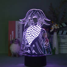 Игра Danganronpa KOKICHI Ома рисунок 3D Иллюзия светодиодный стол Ночной светильник с аниме светильник лампа сенсорный сенсорные ночники светильник s подарки для детей игрушки 2024 - купить недорого