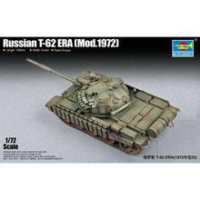 Trumpeter 07149 1/72 Russian T-62 ERA Mod.1972 Tank Panzer Armed Car Kit Model TH16072-SMT6 2024 - buy cheap