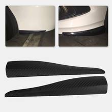 2Pcs Car Rubber Bumper Protector Guard Corner Strip Crash Bar Trim Protection Door Guards Lip Deflector Car Styling Mouldings 2024 - buy cheap