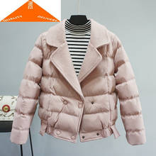 Mujer 2020 Parkas New Thick Women's Down Cotton Jackets Feminine Fashion Winter Warm Coat Office Ladies Clothing LW726 2024 - buy cheap