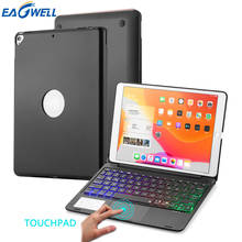 Funda para tableta con Teclado retroiluminado y panel táctil, para iPad Pro 12,9 Pro 11 2018 2020 Air 4 10,9 Air 3 7th Gen 10,2 2019 Pro 10,5 2017 2024 - compra barato