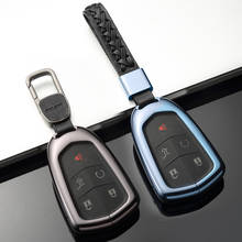 Car Aluminum Alloy Auto Key Shell Holder Remote Key Case Cover For Cadillac ATS-L CT6 CTS XTS XT5 SRX Escalade 2024 - buy cheap