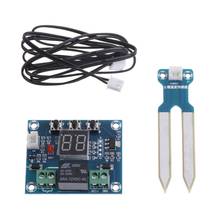 12V Soil Humidity Sensor Controller Irrigation System Automatic Watering Module 2024 - buy cheap