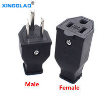 US American 3 Pins Industrial 15A AC Electrical Power Rewireable Plug Male Wire Socket Outlet Adapter Extension Cord Connector 2024 - buy cheap