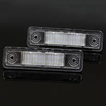 2pcs/set LED License Plate Lamp for Opel Astra F Estate/Omega/Zafira A High Quality LED Chips Error Free Built-in Canbus 2024 - buy cheap